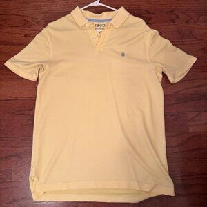 IZOD POLO SHIRT SIZE MEDIUM, YELLOW